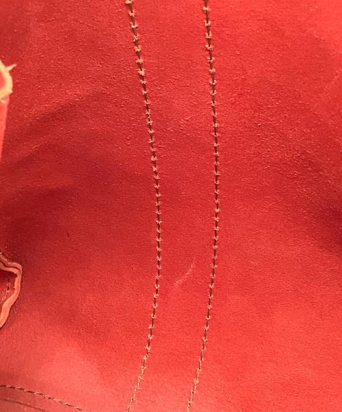 Herz（ヘルツ）Herz (ヘルツ) レザートートバッグ レッドの古着・服飾アイテム