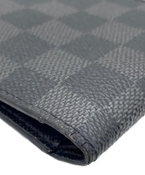 LOUIS VUITTON（ルイ ヴィトン）LOUIS VUITTON (ルイ ヴィトン) 2つ折り財布 ブラックの古着・服飾アイテム