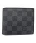 LOUIS VUITTON（ルイ ヴィトン）の古着「2つ折り財布」｜ブラック