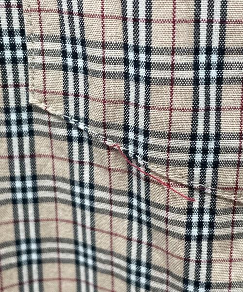 BURBERRY BLACK LABEL（バーバリーブラックレーベル）BURBERRY BLACK LABEL (バーバリーブラックレーベル) ノバチェック 長袖シャツ ブラウン サイズ:Mの古着・服飾アイテム