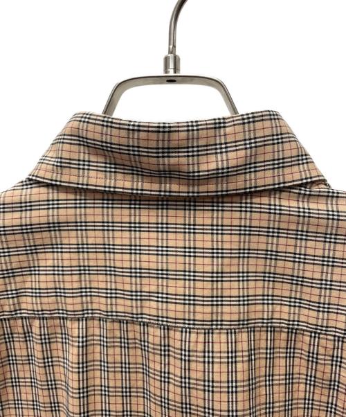 BURBERRY BLACK LABEL（バーバリーブラックレーベル）BURBERRY BLACK LABEL (バーバリーブラックレーベル) ノバチェック 長袖シャツ ブラウン サイズ:Mの古着・服飾アイテム