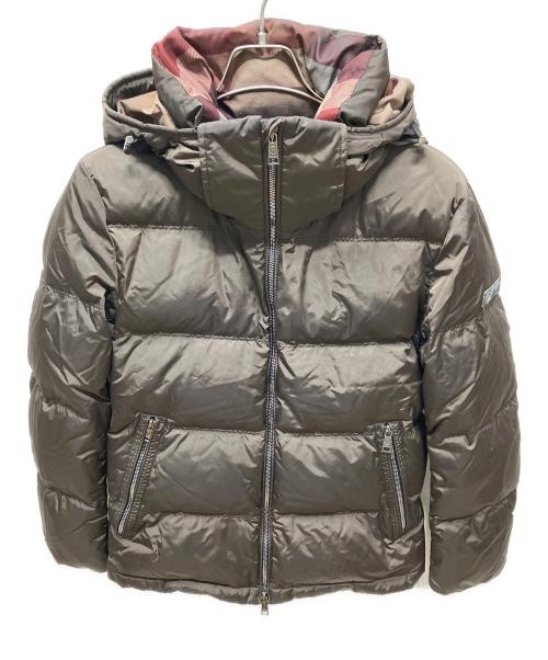 BLACK LABEL CRESTBRIDGE（ブラックレーベル クレストブリッジ）BLACK LABEL CRESTBRIDGE (ブラックレーベル クレストブリッジ) ダウンジャケット ブラウン サイズ:Mの古着・服飾アイテム