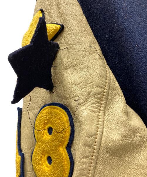 Golden Bear（ゴールデンベア）Golden Bear (ゴールデンベア) スタジャン ネイビー×ベージュ サイズ:不明の古着・服飾アイテム