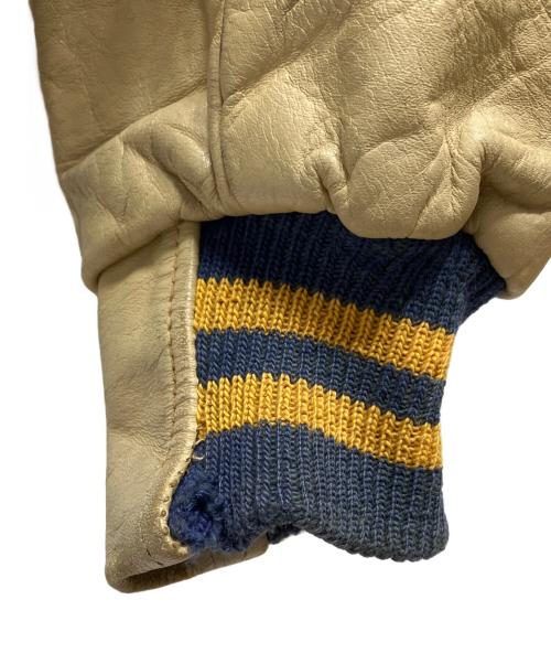 Golden Bear（ゴールデンベア）Golden Bear (ゴールデンベア) スタジャン ネイビー×ベージュ サイズ:不明の古着・服飾アイテム