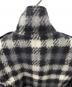 中古・古着 BURBERRY LONDON (バーバリーロンドン) ウールコート ブラック×グレー サイズ:38：15000円