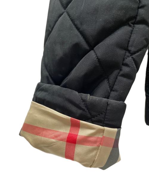 BURBERRY LONDON（バーバリーロンドン）BURBERRY LONDON (バーバリーロンドン) キルティングジャケット ブラック サイズ:38の古着・服飾アイテム