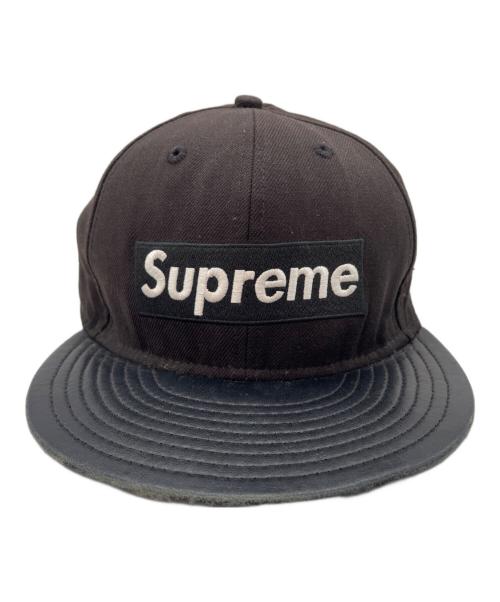 New Era（ニューエラ）New Era (ニューエラ) Supreme (シュプリーム) キャップ ブラック サイズ:60.6cmの古着・服飾アイテム