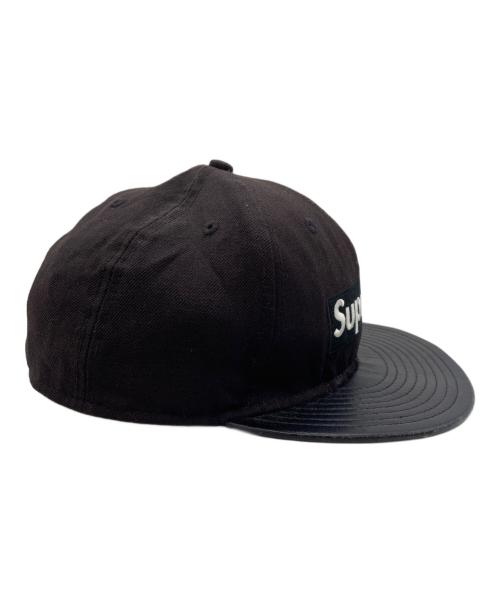 New Era（ニューエラ）New Era (ニューエラ) Supreme (シュプリーム) キャップ ブラック サイズ:60.6cmの古着・服飾アイテム