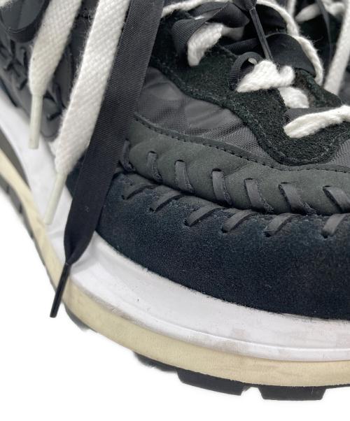 NIKE（ナイキ）NIKE (ナイキ) sacai (サカイ) Jean-Paul Gaultier (ジャンポールゴルチェ) Vapor Waffle ブラック×ホワイト サイズ:27の古着・服飾アイテム