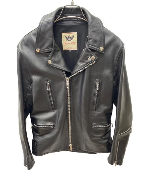 666（666）666 (666) green label relaxing (グリーンレーベルリラクシング) ライダースジャケット ブラック サイズ:Sの古着・服飾アイテム