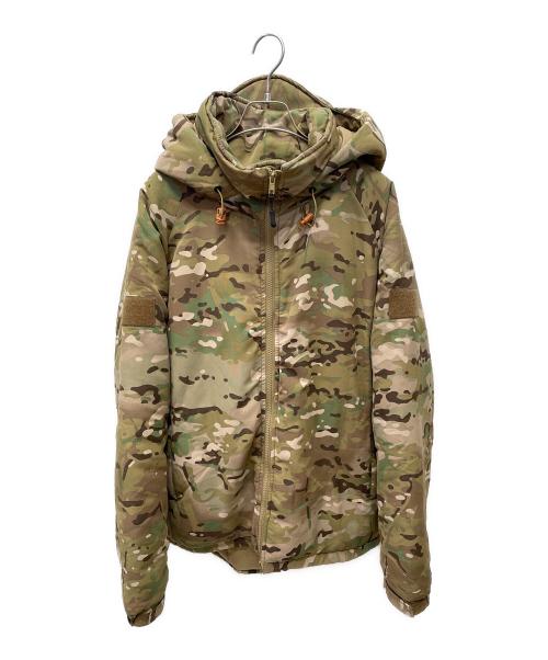 WILD THINGS（ワイルドシングス）WILD THINGS (ワイルドシングス) ハイロフトジャケット グリーン×ブラウン サイズ:Sの古着・服飾アイテム