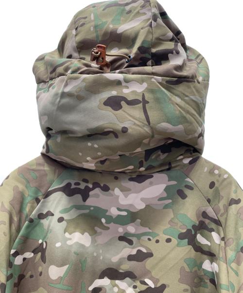 WILD THINGS（ワイルドシングス）WILD THINGS (ワイルドシングス) ハイロフトジャケット グリーン×ブラウン サイズ:Sの古着・服飾アイテム