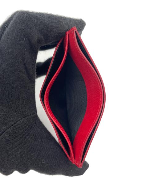 Yves Saint Laurent（イヴサンローラン）Yves Saint Laurent (イヴサンローラン) カードケース レッドの古着・服飾アイテム