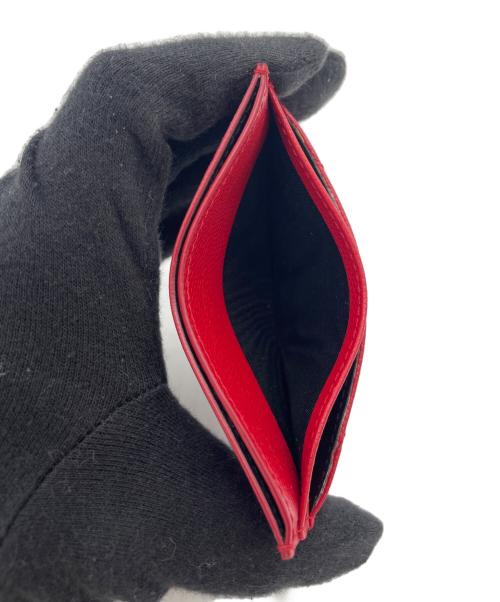 Yves Saint Laurent（イヴサンローラン）Yves Saint Laurent (イヴサンローラン) カードケース レッドの古着・服飾アイテム