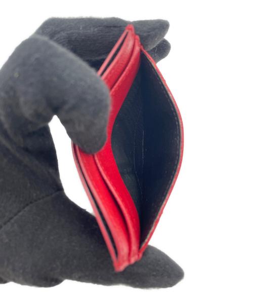 Yves Saint Laurent（イヴサンローラン）Yves Saint Laurent (イヴサンローラン) カードケース レッドの古着・服飾アイテム