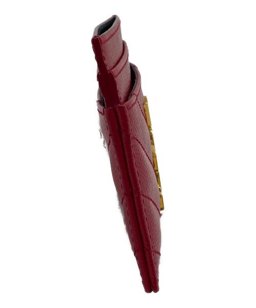 Yves Saint Laurent（イヴサンローラン）Yves Saint Laurent (イヴサンローラン) カードケース レッドの古着・服飾アイテム