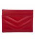 Yves Saint Laurent (イヴサンローラン) カードケース レッド：15000円