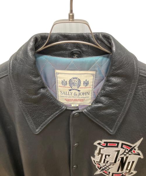 SALLY&JOHN（サリー&ジョン）SALLY&JOHN (サリー&ジョン) レザージャケット ブラック サイズ:5XLの古着・服飾アイテム