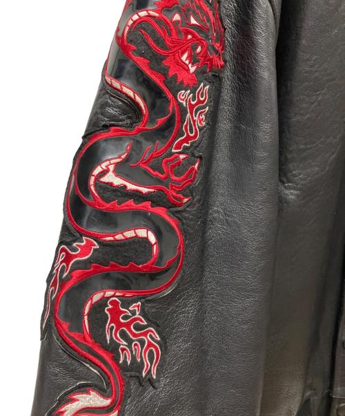 SALLY&JOHN（サリー&ジョン）SALLY&JOHN (サリー&ジョン) レザージャケット ブラック サイズ:5XLの古着・服飾アイテム