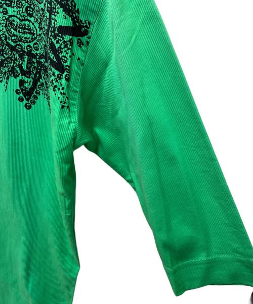 Christian Dior（クリスチャン ディオール）Christian Dior (クリスチャン ディオール) 長袖ワンピース グリーン サイズ:9号の古着・服飾アイテム