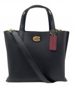 COACHコーチ）の古着「ハンドバッグ」｜ブラック