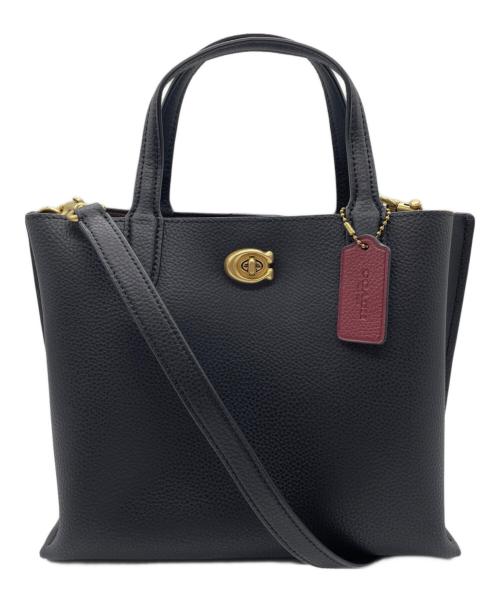 COACH（コーチ）COACH (コーチ) ハンドバッグ ブラックの古着・服飾アイテム
