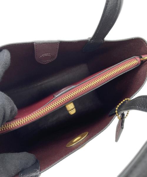 COACH（コーチ）COACH (コーチ) ハンドバッグ ブラックの古着・服飾アイテム