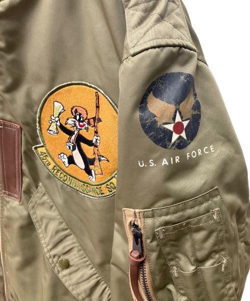 TOYS McCOY PRODUCT（トイズマッコイ）TOYS McCOY PRODUCT (トイズマッコイ) フライトジャケット カーキ サイズ:38の古着・服飾アイテム