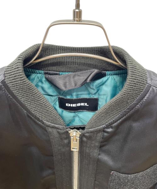 DIESEL（ディーゼル）DIESEL (ディーゼル) MA-1ジャケット ブラック サイズ:Sの古着・服飾アイテム