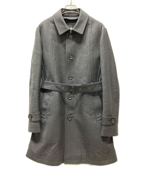 BLACK LABEL CRESTBRIDGE（ブラックレーベル クレストブリッジ）BLACK LABEL CRESTBRIDGE (ブラックレーベル クレストブリッジ) ライナー付コート ブラック サイズ:Lの古着・服飾アイテム