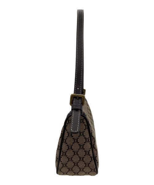 CELINE（セリーヌ）CELINE (セリーヌ) アクセサリーポーチ ベージュ×ブラウンの古着・服飾アイテム
