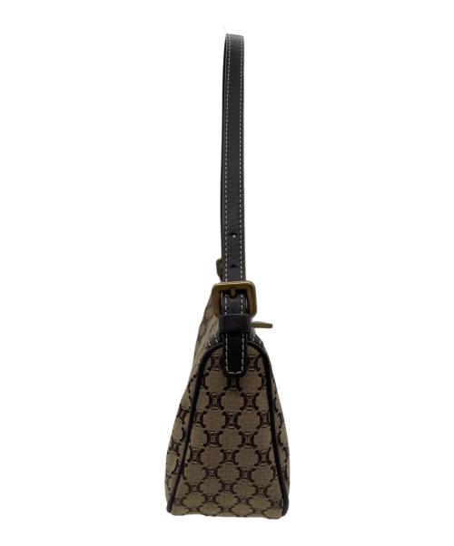 CELINE（セリーヌ）CELINE (セリーヌ) アクセサリーポーチ ベージュ×ブラウンの古着・服飾アイテム