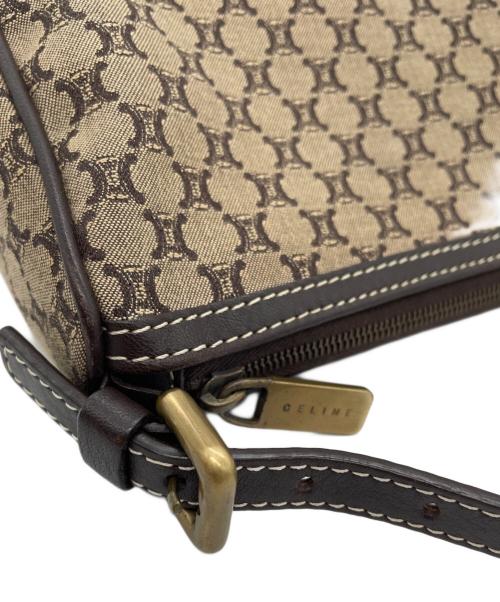 CELINE（セリーヌ）CELINE (セリーヌ) アクセサリーポーチ ベージュ×ブラウンの古着・服飾アイテム