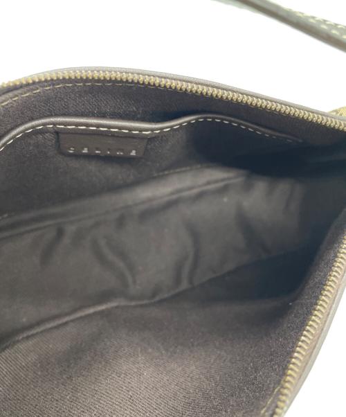 CELINE（セリーヌ）CELINE (セリーヌ) アクセサリーポーチ ベージュ×ブラウンの古着・服飾アイテム