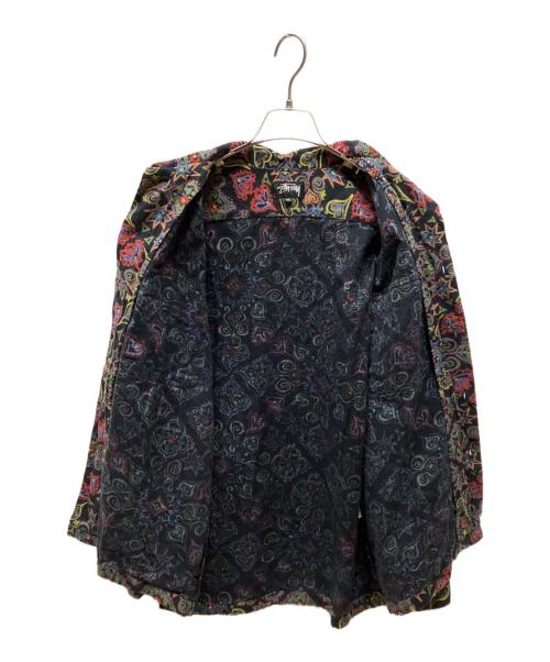 stussy（ステューシー）stussy (ステューシー) 長袖シャツ　80s USA製 ブラック サイズ:Mの古着・服飾アイテム