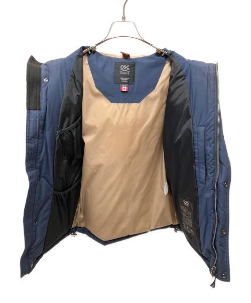 OSC CROSS（オーエスシー クロス）OSC CROSS (オーエスシー クロス) ダウンジャケット ネイビー サイズ:XSの古着・服飾アイテム