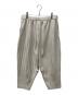 HOMME PLISSE ISSEY MIYAKE (オム プリッセ イッセイ ミヤケ) プリーツパンツ ベージュ サイズ:3：14000円