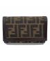 FENDI（フェンディ）の古着「2つ折り財布」｜ブラウン