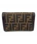 FENDI (フェンディ) 2つ折り財布 ブラウン：25000円