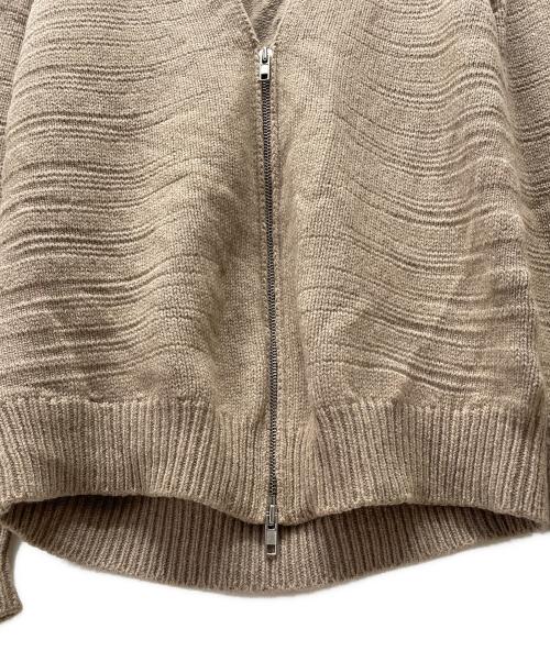 Maison Margiela（メゾンマルジェラ）Maison Margiela (メゾンマルジェラ) 厚手カーディガン ベージュ サイズ:Mの古着・服飾アイテム