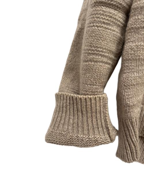 Maison Margiela（メゾンマルジェラ）Maison Margiela (メゾンマルジェラ) 厚手カーディガン ベージュ サイズ:Mの古着・服飾アイテム
