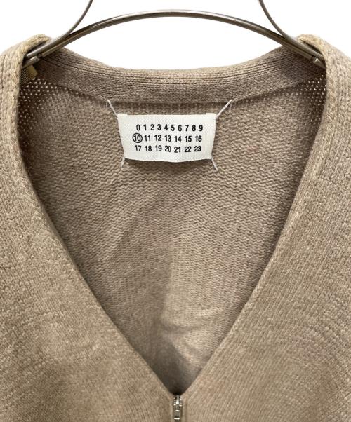 Maison Margiela（メゾンマルジェラ）Maison Margiela (メゾンマルジェラ) 厚手カーディガン ベージュ サイズ:Mの古着・服飾アイテム
