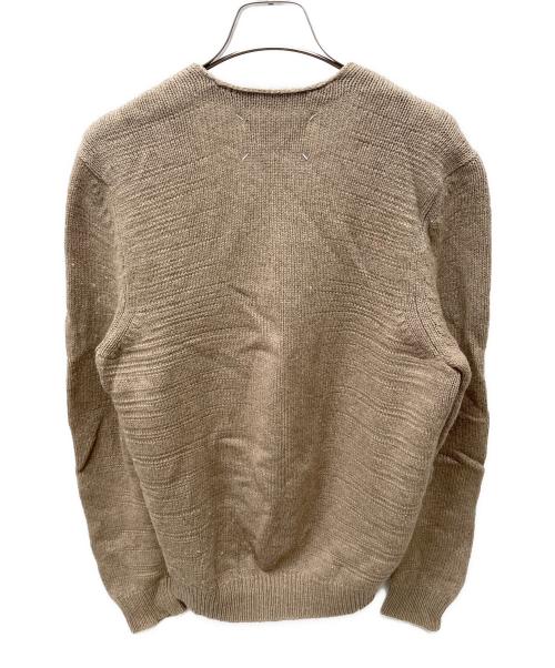 Maison Margiela（メゾンマルジェラ）Maison Margiela (メゾンマルジェラ) 厚手カーディガン ベージュ サイズ:Mの古着・服飾アイテム