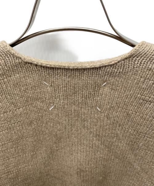 Maison Margiela（メゾンマルジェラ）Maison Margiela (メゾンマルジェラ) 厚手カーディガン ベージュ サイズ:Mの古着・服飾アイテム