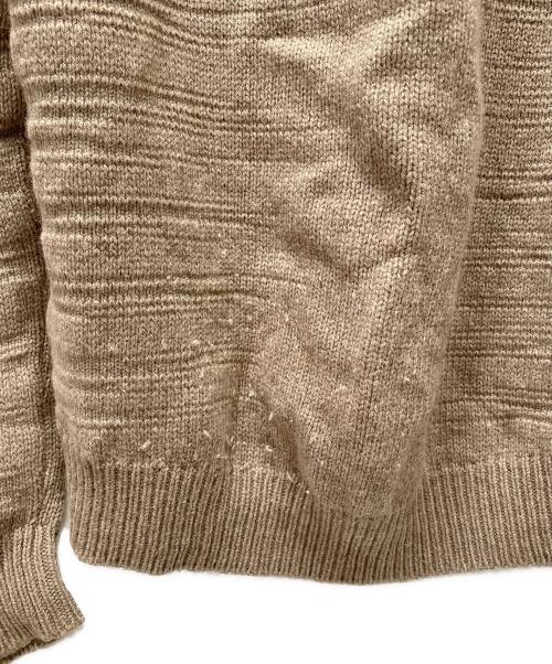 Maison Margiela（メゾンマルジェラ）Maison Margiela (メゾンマルジェラ) 厚手カーディガン ベージュ サイズ:Mの古着・服飾アイテム