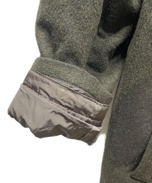 PRADA（プラダ）PRADA (プラダ) ウールコート グリーン サイズ:Lの古着・服飾アイテム