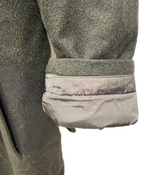 PRADA（プラダ）PRADA (プラダ) ウールコート グリーン サイズ:Lの古着・服飾アイテム