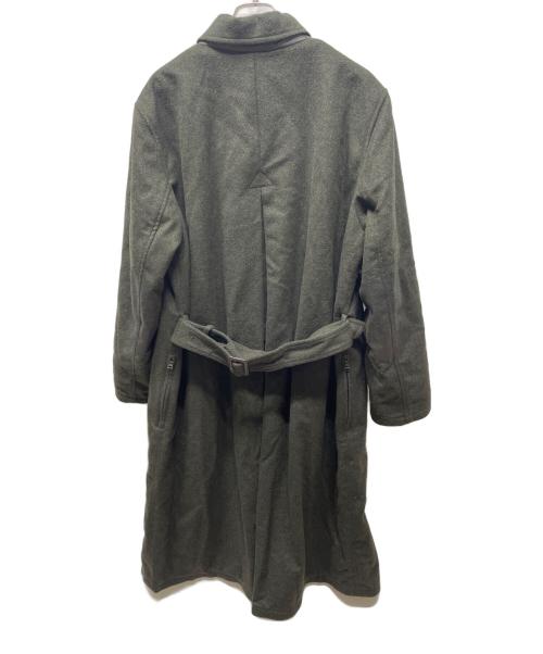 PRADA（プラダ）PRADA (プラダ) ウールコート グリーン サイズ:Lの古着・服飾アイテム