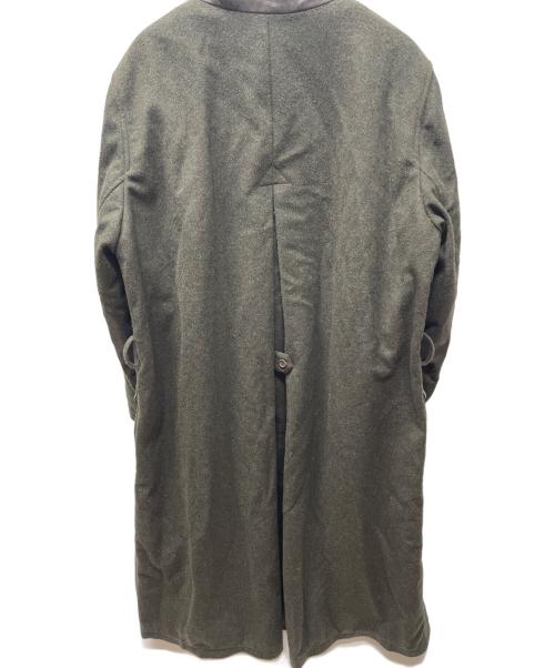 PRADA（プラダ）PRADA (プラダ) ウールコート グリーン サイズ:Lの古着・服飾アイテム