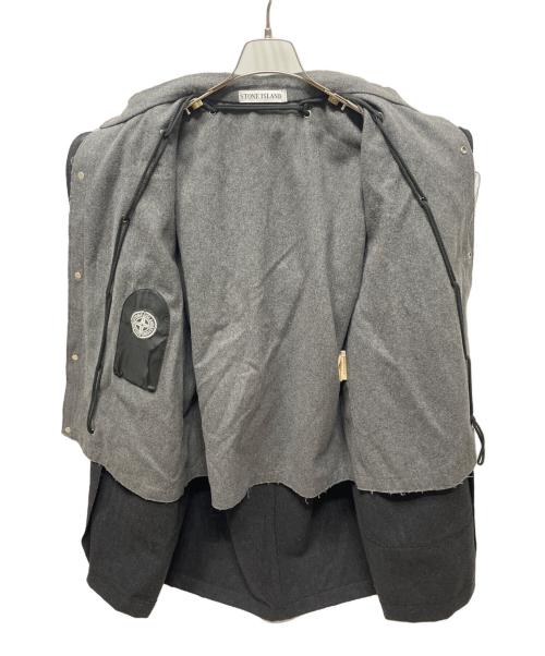 STONE ISLAND（ストーンアイランド）STONE ISLAND (ストーンアイランド) ドッキングコート ブラック サイズ:Ｍの古着・服飾アイテム